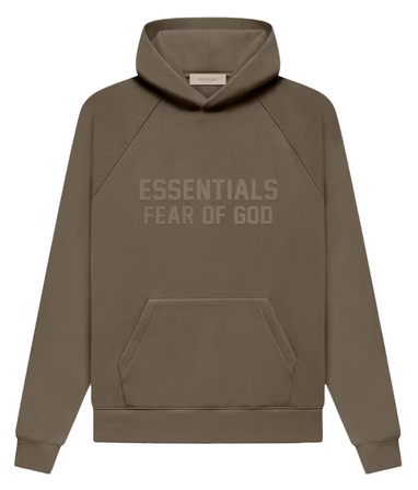 Fear of God Essentials Hoodie Wood
