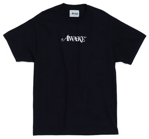 Awake Classic Logo Tee Black