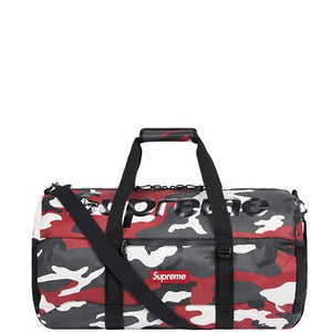 Supreme Duffle Bag (SS21) Red Camo