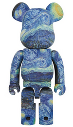 Load image into Gallery viewer, Bearbrick Vincent van Gogh The Starry Night 1000%
