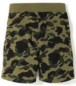 Load image into Gallery viewer, BAPE 1st Camo Shark Sweat Shorts Green
