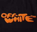 Load image into Gallery viewer, OFF-WHITE Bubble Logo Tee Black/Orange
