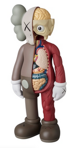 Load image into Gallery viewer, KAWS Companion Flayed Open Edition Vinyl Figure Brown
