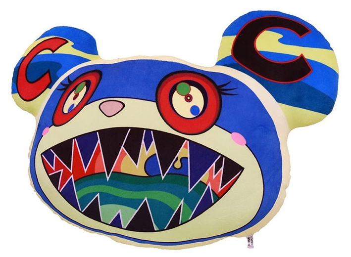 Takashi Murakami x ComplexCon Ursa Pillow Blue