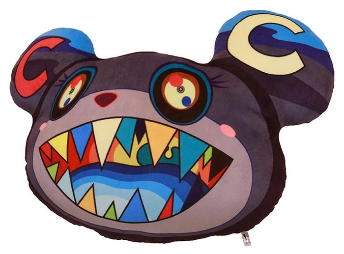 Takashi Murakami x ComplexCon Ursa Pillow Grey