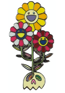 Takashi Murakami ComplexCon Flower Cluster Pin Multi