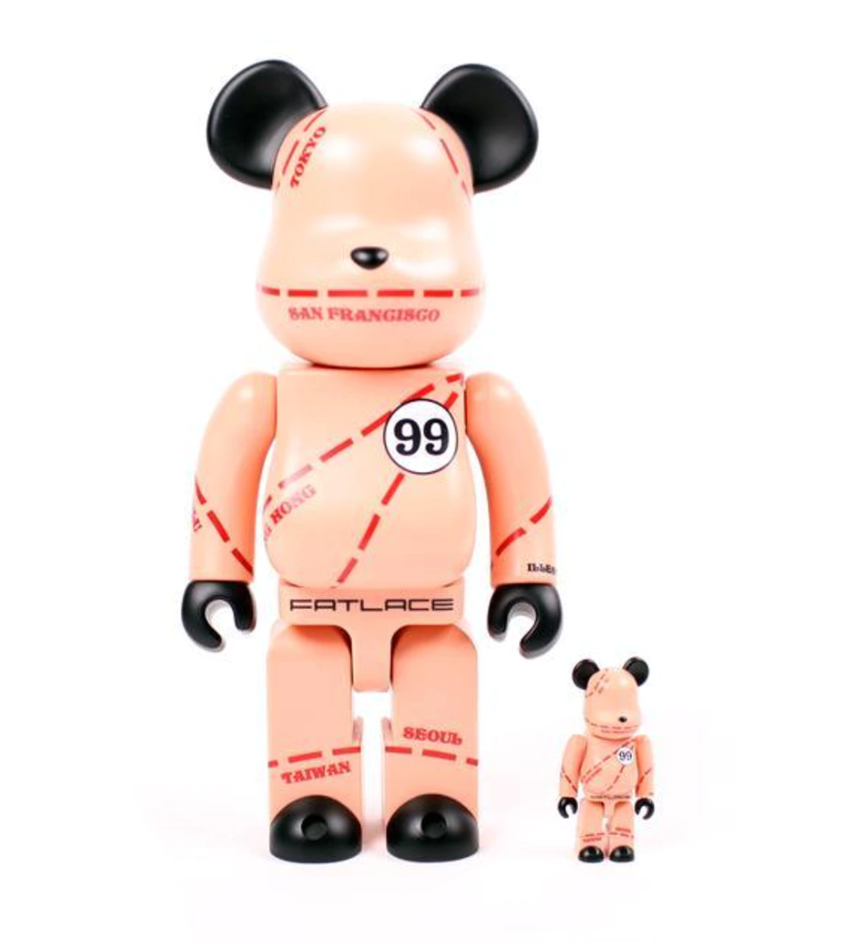 ILLEST X BE@RBRICK BY MEDICOM TOY 400% 100%