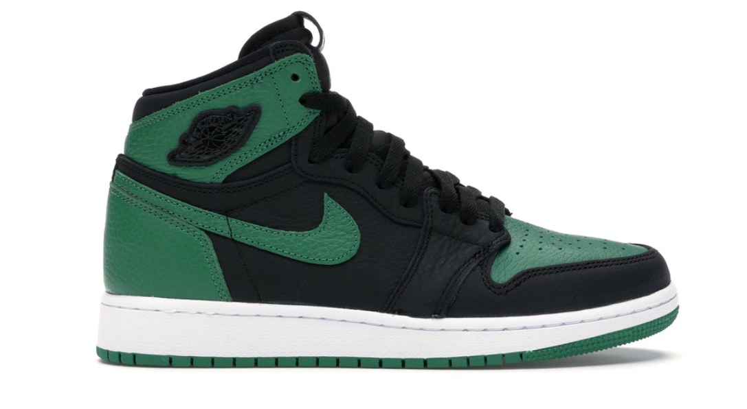 Jordan 1 Retro High Pine Green Black (GS)