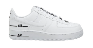 Nike Air Force 1 Low Double Air Low White Black (GS)