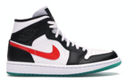 Load image into Gallery viewer, Air Jordan 1 Mid Black Red Yellow (W)
