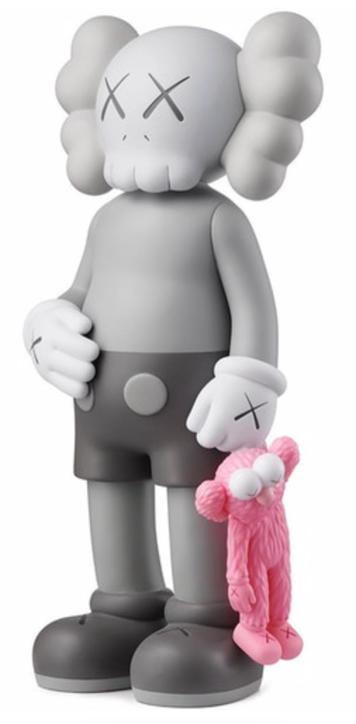 KAWS Share Vinyl Figure Grey