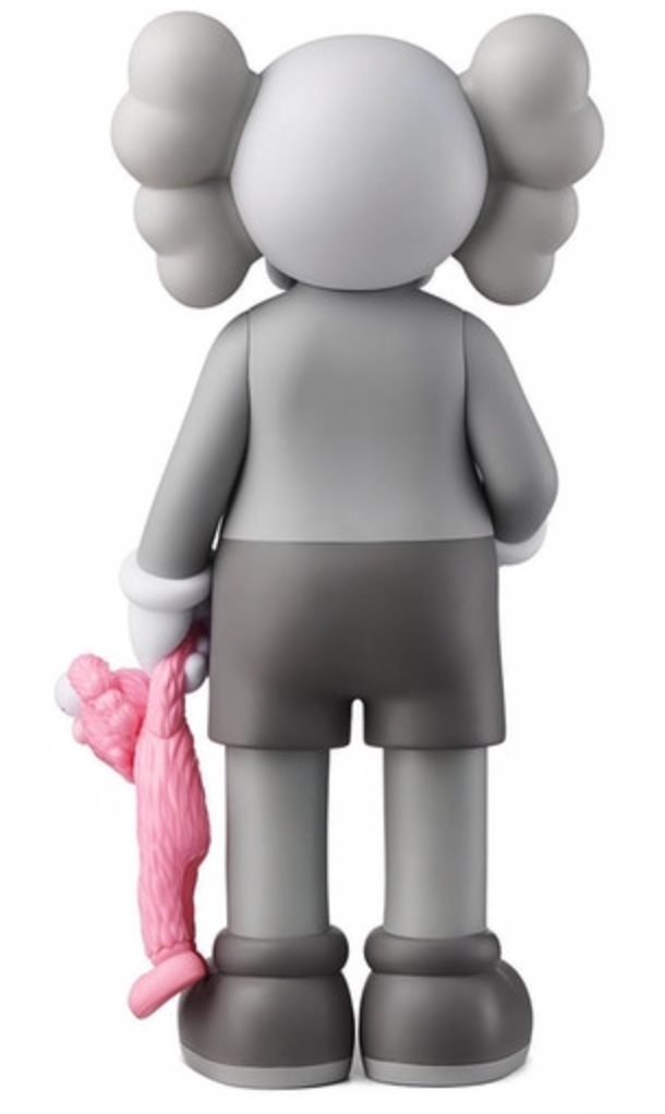 KAWS Share Vinyl Figure Grey