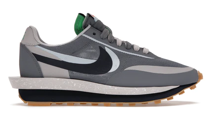 Nike LD Waffle sacai CLOT Kiss of Death 2 Cool Grey