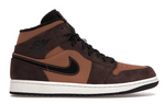 Load image into Gallery viewer, Jordan 1 Mid SE Dark Chocolate
