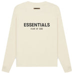Load image into Gallery viewer, Fear of God Essentials Long Sleeve T-shirt Cream/Buttercream
