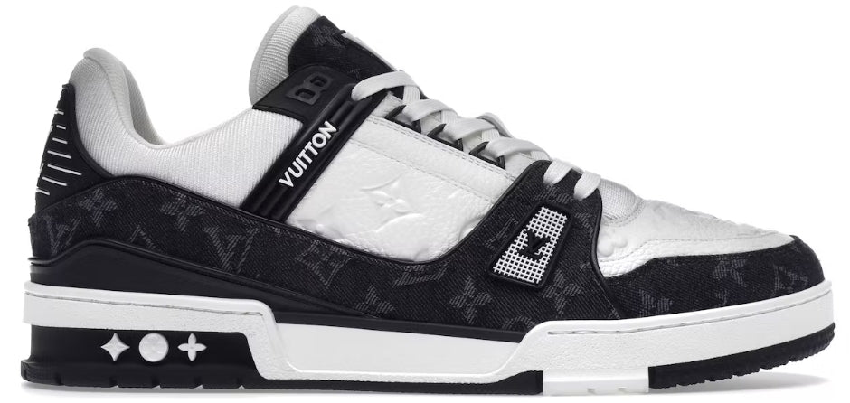 Louis Vuitton LV Trainer White Black White