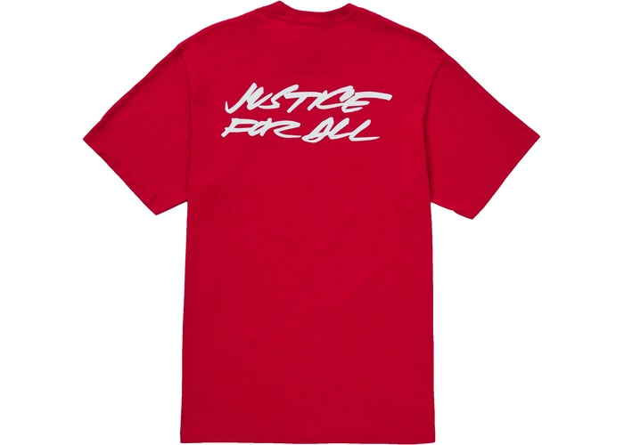 Supreme Futura Logo Tee Red