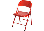 Load image into Gallery viewer, Supreme Metal Folding Chair Red
