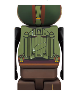 Bearbrick x Star Wars Boba Fett (Recovered Armor) 100% & 400% Set