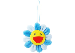 Takashi Murakami Flower Plush Pin Blue