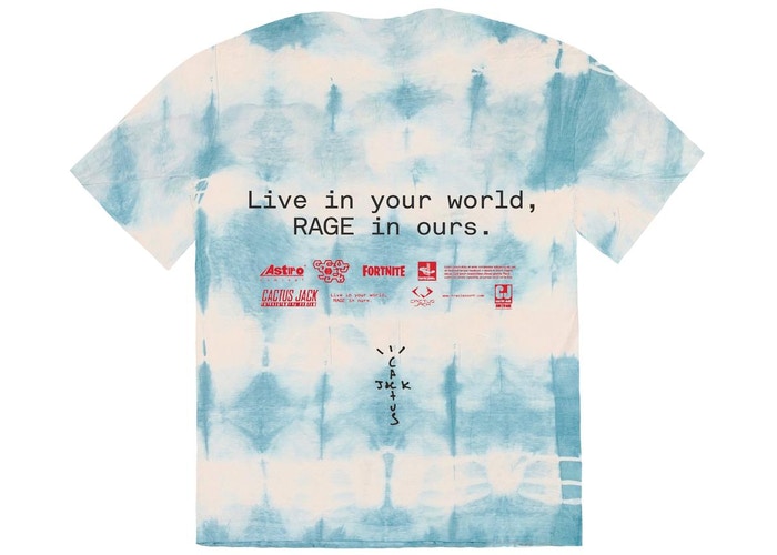 Travis Scott The Scotts World Tie Dye T-Shirt Tie Dye – shoegamemanila