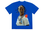 Load image into Gallery viewer, Travis Scott x McDonald&#39;s Action Figure Series III T-Shirt Blue
