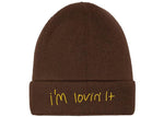 Load image into Gallery viewer, Travis Scott x McDonald&#39;s Cj Arches Beanie Brown
