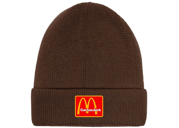 Travis Scott x McDonald's Cj Arches Beanie Brown