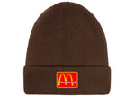 Load image into Gallery viewer, Travis Scott x McDonald&#39;s Cj Arches Beanie Brown
