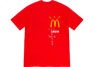 Travis Scott x McDonald's Crew T-Shirt Red