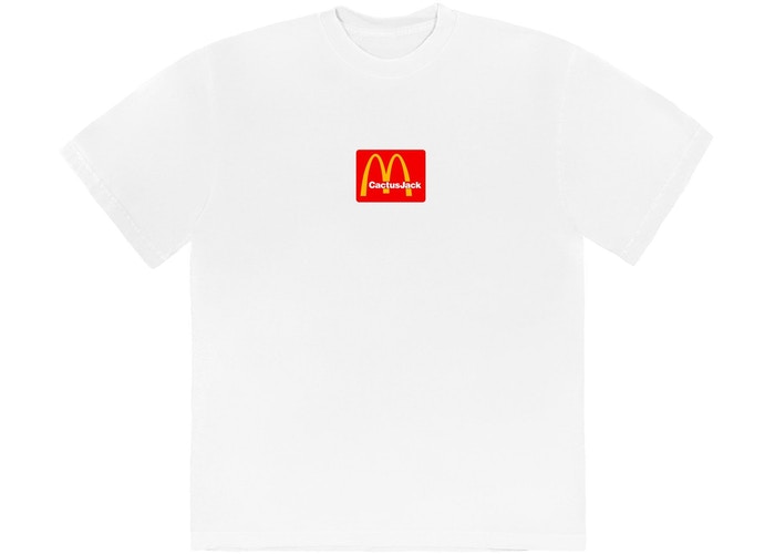 Travis Scott x McDonald's Sesame T-Shirt White