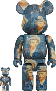 Bearbrick Van Gogh Museum Self Portrait 100% & 400% Set