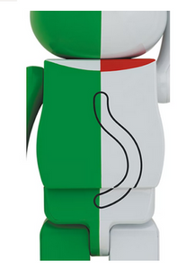 Bearbrick Maneki Neko 1000% White/Green