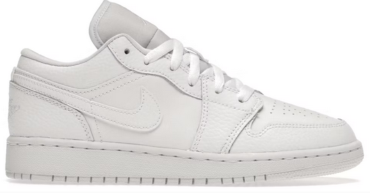 Jordan 1 Low Triple White (GS)