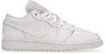 Load image into Gallery viewer, Jordan 1 Low Triple White (GS)
