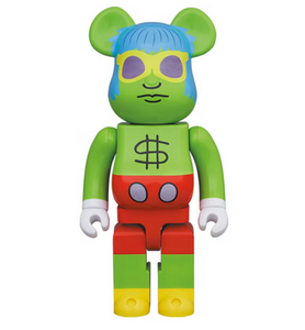 Bearbrick Keith Haring Andy Mouse 400%