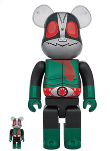 Bearbrick Kamen Rider Old No.2 100% & 400% Set