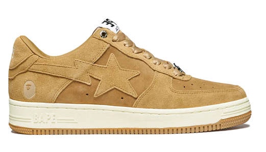 A Bathing Ape Bape StaBeige Suede