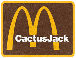 Brown Travis Scott x McDonalds CJ Arches Inv Rug