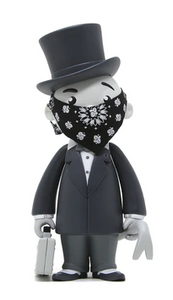 Monopoly x Switch x Bait Mr. Pennybags Vinyl Figure Grey