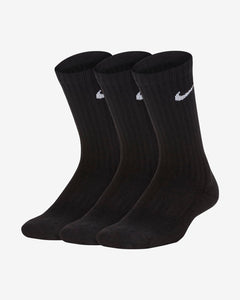 Nike Cushioned Crew Socks BLACK (3 Pairs)