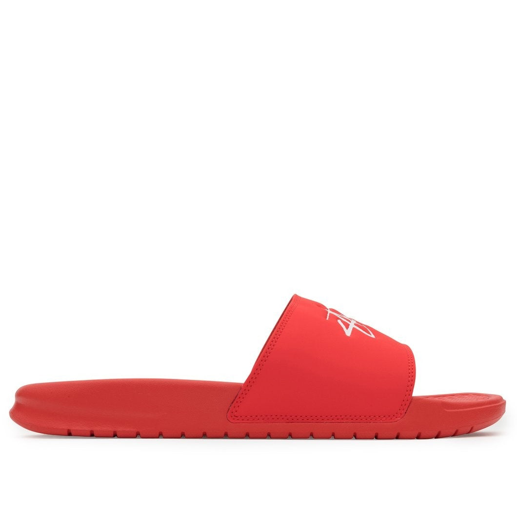 Nike Benassi Stussy Habanero Red