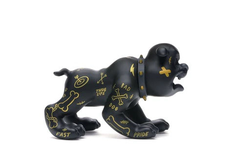 Cote Escriva Creepy Dog Vinyl Figure Black