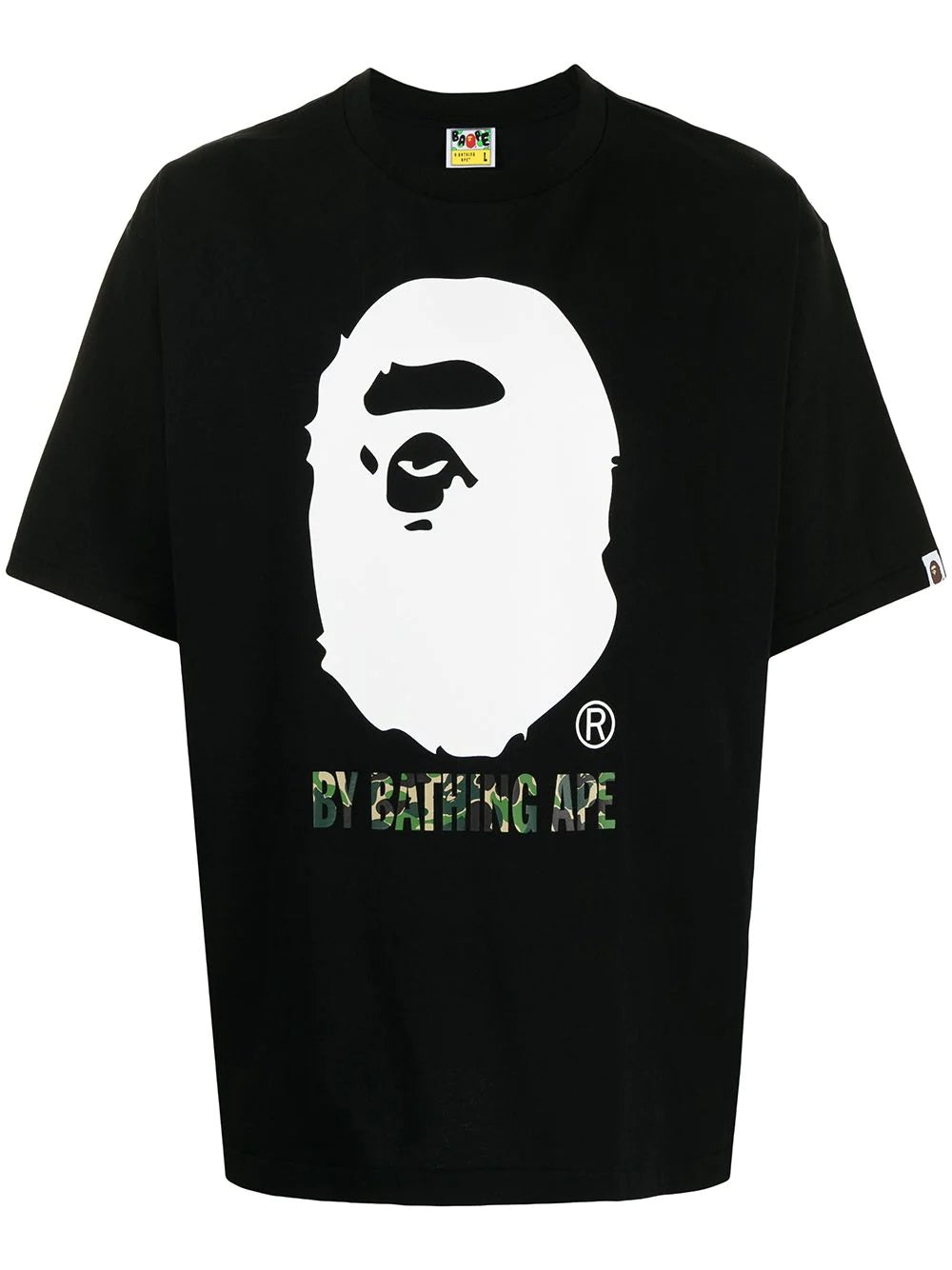 A BATHING APE Graphic-print Black/Green