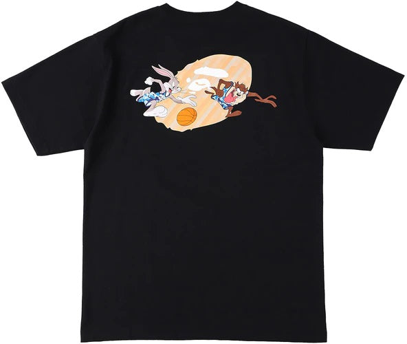 BAPE x Space Jam Logo Tee Black