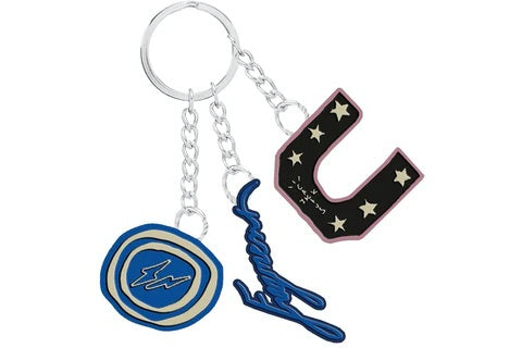 Travis Scott Cactus Jack For Fragment 3 Charm KeychainMulti