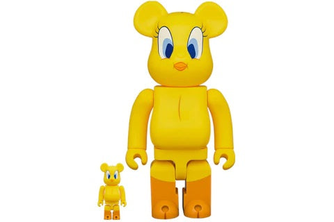 Bearbrick Tweety 100% & 400% Set