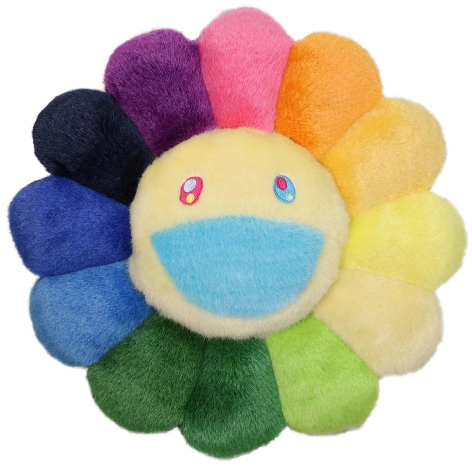 Takashi Murakami Flower Plush 30CM Rainbow/Yellow