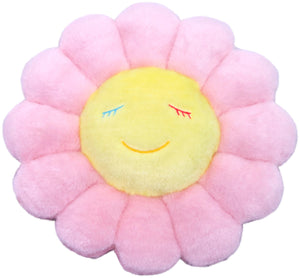 Takashi Murakami Flower Plush 30CM Light Pink/Yellow