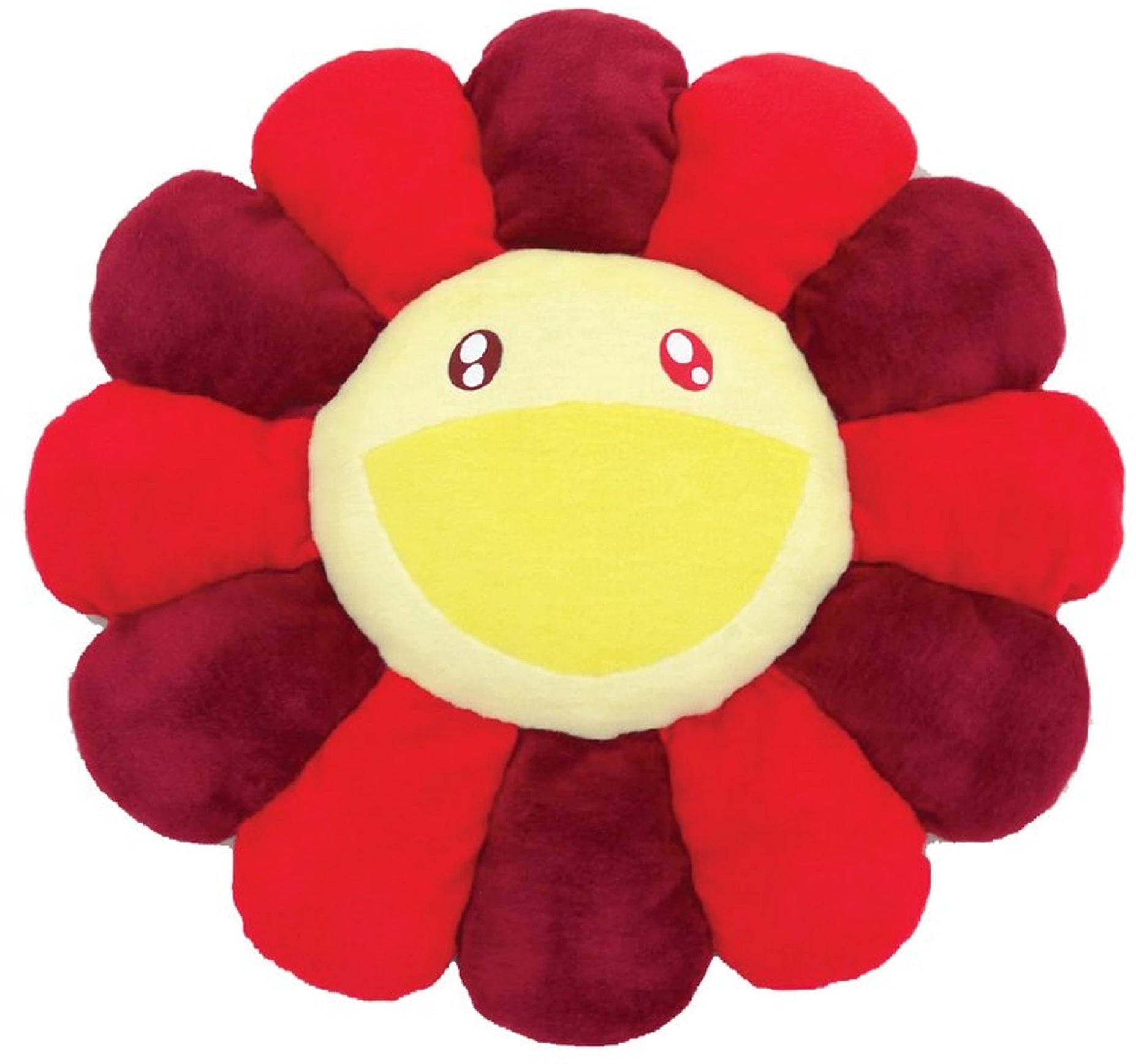 Takashi Murakami Flower Plush 30CM Red Yellow